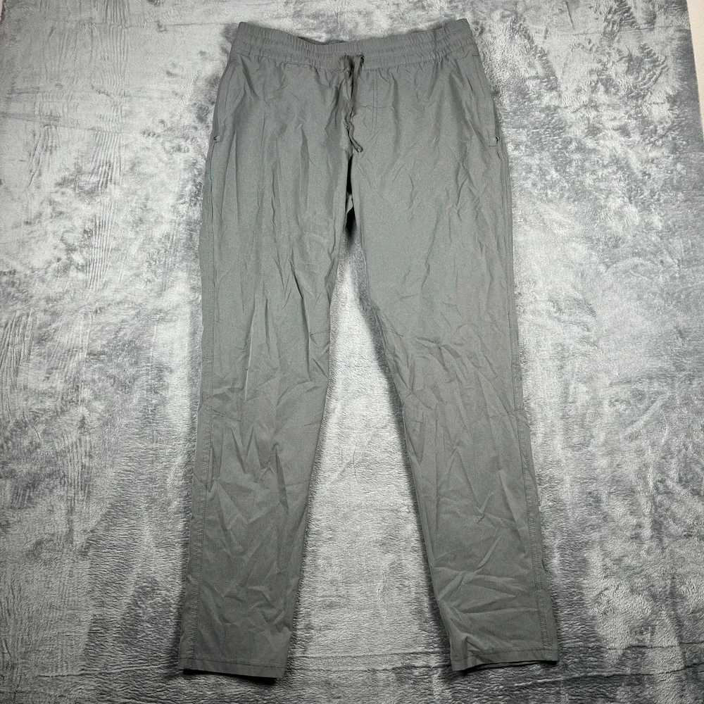 Kuhl Pants Mens Large Gray Straight Leg Athletic Workout Outdoor Drawstring